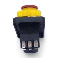 Zcd-03B 7Pin Sarı (Panelli) Elektromanyetik Buton