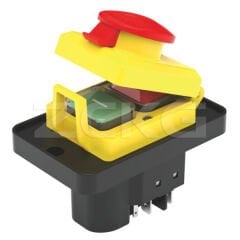 Zcd-03B 7Pin Sarı (Panelli) Elektromanyetik Buton