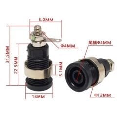 Born Klemens Korumalı 4Mm Siyah Af239B