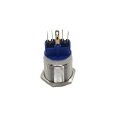 22mm Metal Ledli Kalıcı Buton Sarı Af76